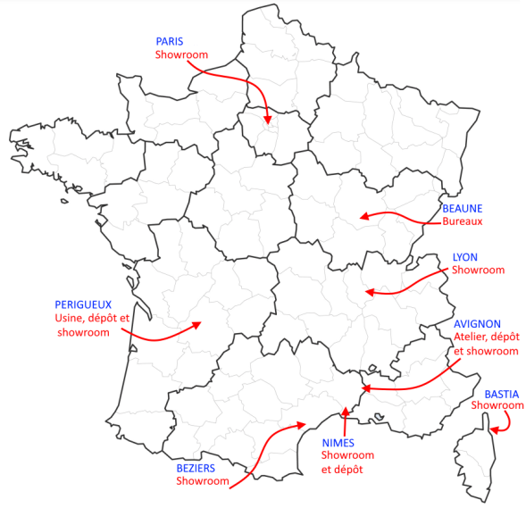 Francepierre Bourgogne / Francepierre Paris / Francepierre Corse / Francepierre Lyon / Francepierre Nîmes / Francepierre Avignon / Francepierre Béziers et LP Pierre Naturelle en Dordogne