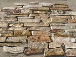 Parement pierre naturelle en Quartzite doré pour mur intérieur et extérieur Nice