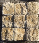 Pavés pierre de Dordogne, 15 x 15 x 6cm