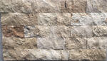 Parement pierre Plaquette Travertin éclaté + vieilli en LL x 10 x 2cm