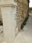 Chaîne d'angle en pierre de Beaulieu / Castrie
