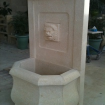 Fontaine en pierre pierre naturelle