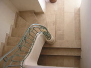 Escalier Pierre de Dordogne finition brossée