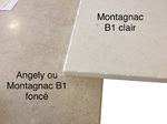 Montagnac d'Auberoche B1 clair et foncé, pierre de Dordogne pour dallage