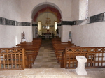 Montagnac d'Auberoche sol de la nef de l'église en pierre Montagnac d'Auberoche B1 et B2 toutes nuances