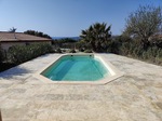 Travertin pierre pour terrasse et plage de piscine en extérieur à NIMES