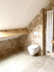 Travertin pierre naturelle pour salle de bain et douche sol et mur
