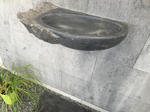Vasque Rocher en pierre naturelle Blue Stone anthracite adouci