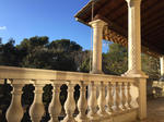 Balustrade en pierre d'Estaillades