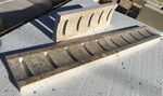 Grille de caniveau en TRAVERTIN