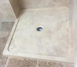 Receveur douche en pierre TRAVERTIN