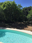 Dallage terrasse et margelle piscine en pierre naturelle de Dordogne, Périgord