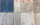 Palette d’échantillons minéraux : Light Mix, Amazone Beige, Mauvilly, Blue Stone