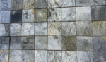 Quartzite tropical 15×15 cm à texture lisse, bordure de piscine