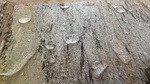 Petits fragments de roche volcanique aux arêtes saillantes