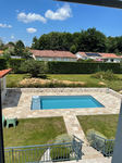 Travertin en pierre naturelle pour extérieur, terrasse, margelle piscine 