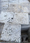 15 x 15 x 3cm en Travertin Commercial