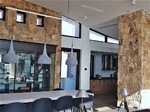 PAREMENT PIERRE DOREE OR RUSTIQUE MUR PIERRE SECHE BASTIA CAP CORSE