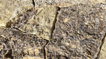 Parement mural extérieur et intérieur haut de gamme en pierre naturelle dorée, Corse