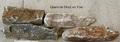 Parement Quartzite Doré en Vrac
