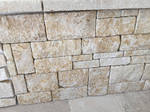 Parement pierre naturelle Romain ht 4,3 + 6,3 + 10,6 + 15cm face arrière sciée, ép. 2 à 3cm