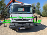 Livraison Travertin avec camion grue 14T