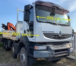Livraison Travertin avec camion grue 32T