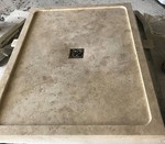 Bac à douche en pierre naturelle