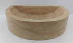 Vasque pierre Demi-lune 40 x 29 x 10cm