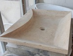 Vasque en Travertin pierre naturelle