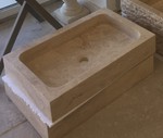 Evier en Travertin pierre naturelle