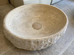 Vasque en Travertin