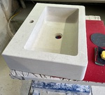 Evier en pierre naturelle massive