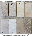 MONTAGNAC CLAIR - TRAVERTIN ET MAUVILLY PIERRES NATURELLES