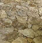 Parement en pierre sèche pierre naturelle dorée et rustique Opus Incertum LE CANNET CAMPAGNE