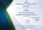 Certificat N°igpia-83 V01