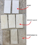 Comparaison Many avec Galala nuancé et Montagnac B1