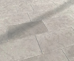Dallage pierre naturelle ATLAS GRIS en Bande avec joint gris