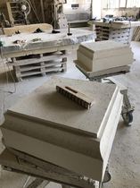 Pilier en pierre de Castries Beaulieu (Chapiteau)