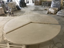 Plateau sur mesure et circulaire en pierre naturelle