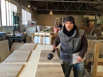 Sébastien, chef d'atelier de FRANCEPIERRE Valliguières