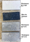 Pierres naturelles pour dallage en damier ou cabochon
