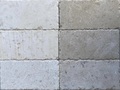 Comparaison pierres naturelles Limeyrat Montagnac Auberoche B1 clair et B1 doré (foncé)