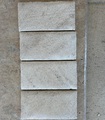 Echantillons 20x10cm Mauvy vieilli et patiné à la main 