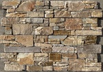 Pierre naturelle pour mur en quartzite Doré en Z
