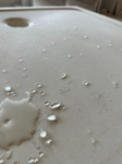 Bac à douche, receveur en pierre de Dordogne Montagnac Crème